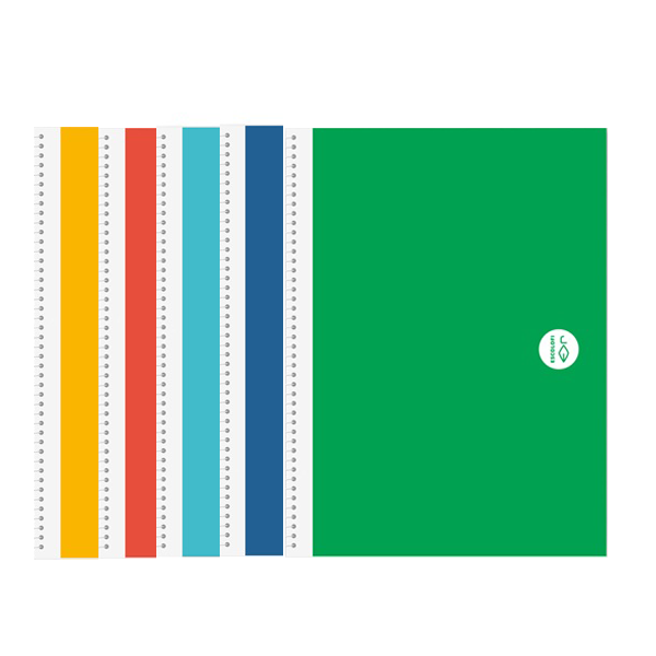 Cuadernos Escolofi Basic A5 liso 80 h 70 g