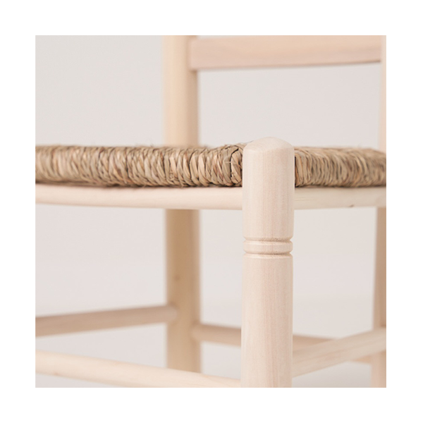 Silla enea infantil natural