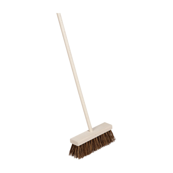 Escoba 97 cm cerdas naturales