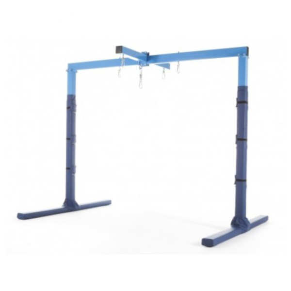 Estructura de suspensión sensorial de acero