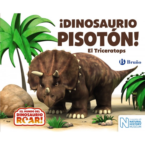 ¡Dinosaurio Pisotón! El Triceratops