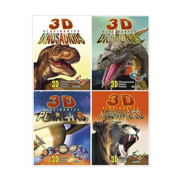 3D alucinantes (4 títulos)