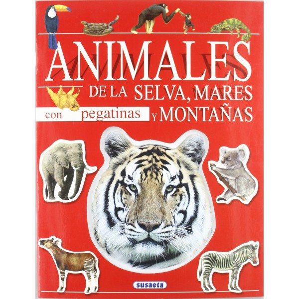 Animales con pegatinas (2 títulos)