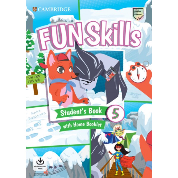 Fun Skills Level 5 Student?s Book and Home Booklet with Online Activities