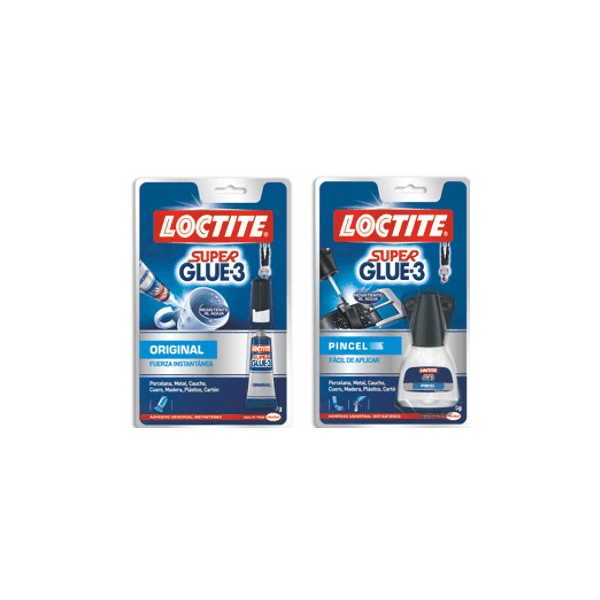 Pegamento Loctite Super Glue 3 (3 g.)
