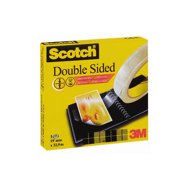 Cinta Scotch-665 doble cara 33x12