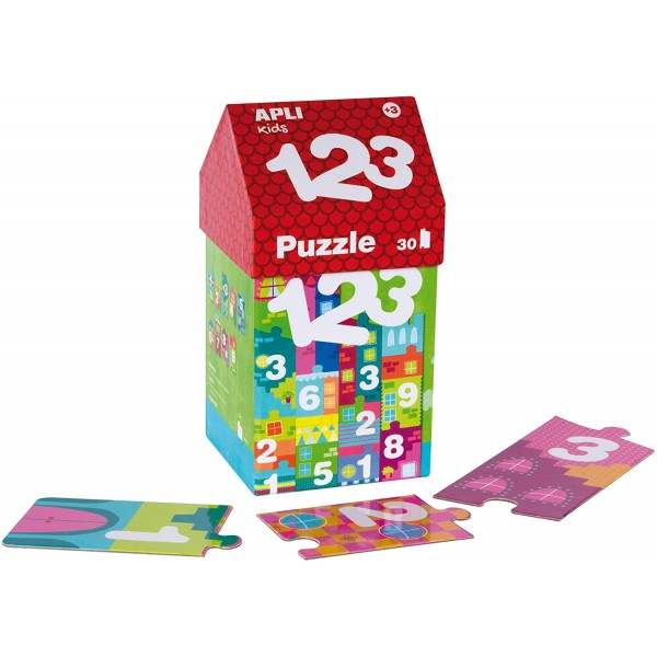 Puzzle Casita 123