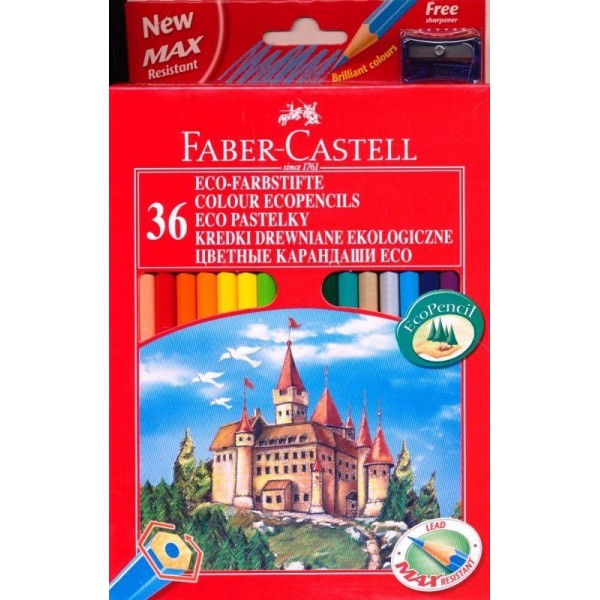 Estuche de 36 colores Eco lapiz Faber Castell