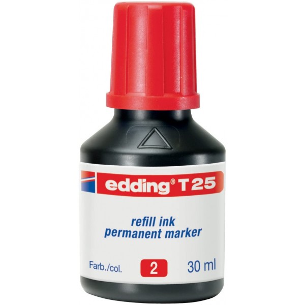 Tinta Edding T-25 Rojo