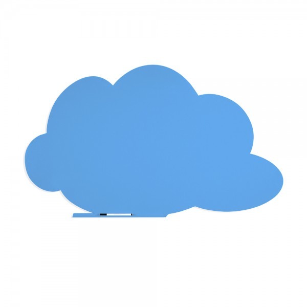 Pizarra skin cloud board azul 100x150