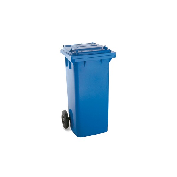 Mo contenedor de residuos 120l azul