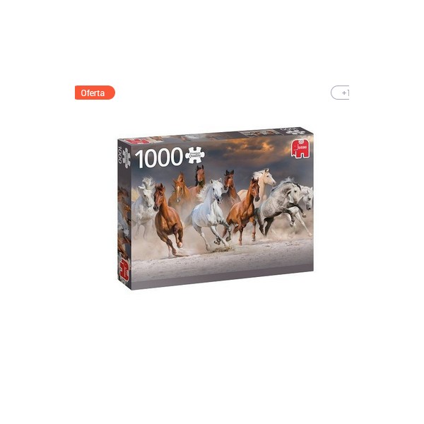 Jdd puzzle d 1000p caballos desirto