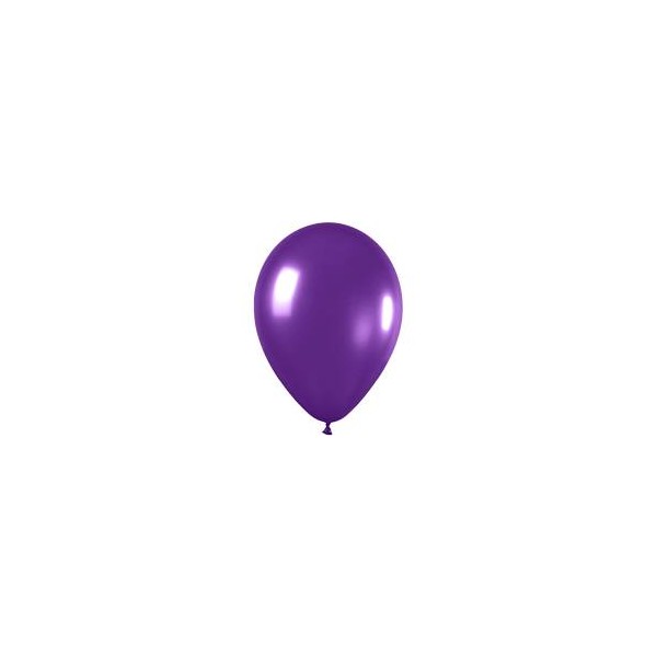 Bolsa de 100 globos clasicos Violeta