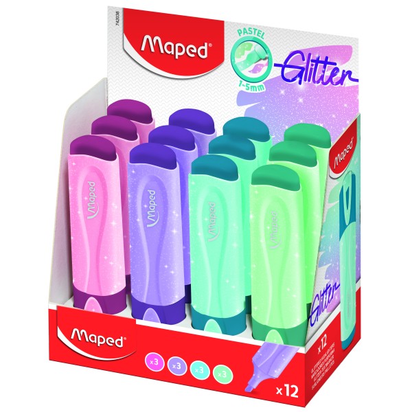 Rotu flu maped pastel glitter exp12