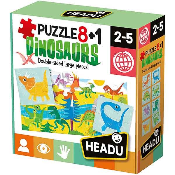 Jdf puzzle 8+1 dinosaurs