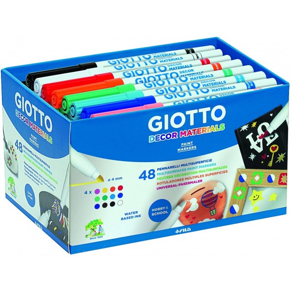 Kit escolar rotuladores Giotto Decor Materials