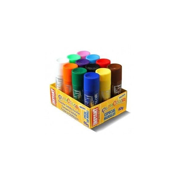 Tempera Playcolor Mural 12 colores