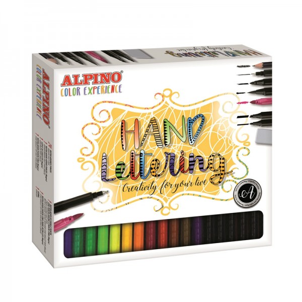 Set alpino color exp hand lettering 701