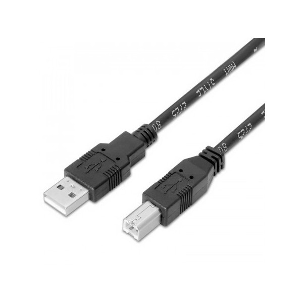 Inf cable usb tipo a/b 4.5m macho/macho