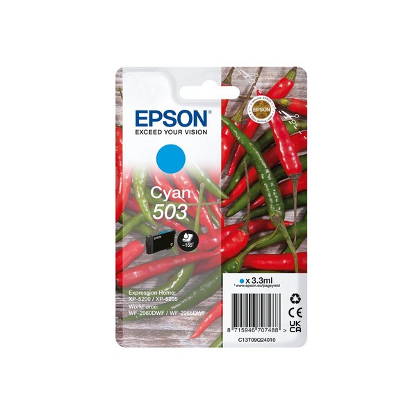 Inf t epson 503 cy  c13t09q24010