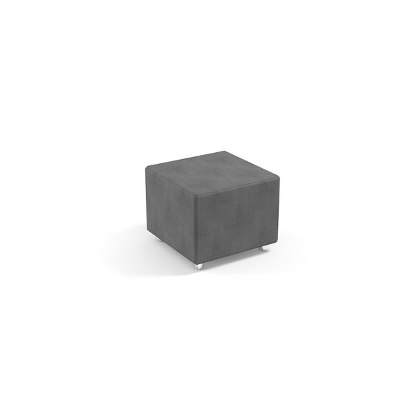Mo sofa puff cube 45cm gris