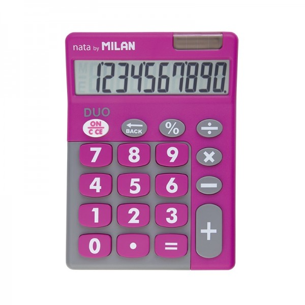 Calculadora Milan Duo rosa
