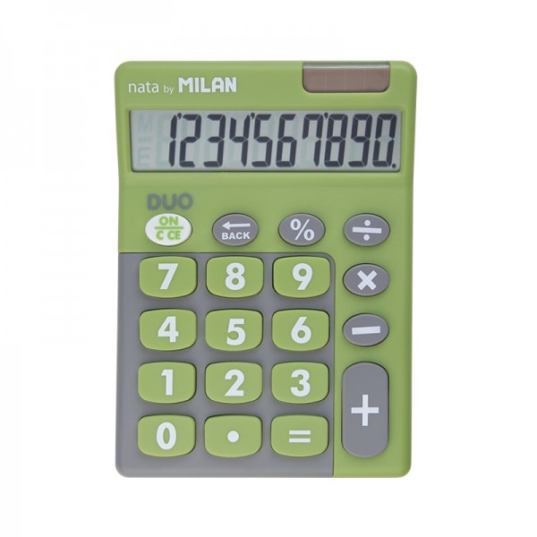 Calculadora Milan Duo verde