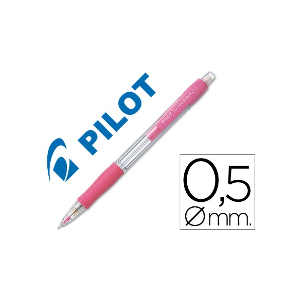 Portamina Pilot Super Grip 0.5 H185 rosa C12 *