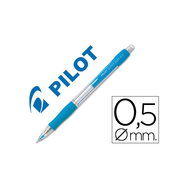 Portamina Pilot Super grip 0.5 H185 azul claro C12