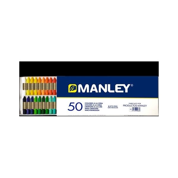 Estuche 50 ceras Manley