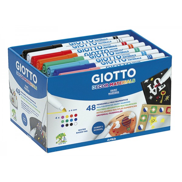 Kit escolar rotuladores Giotto Decor Materials